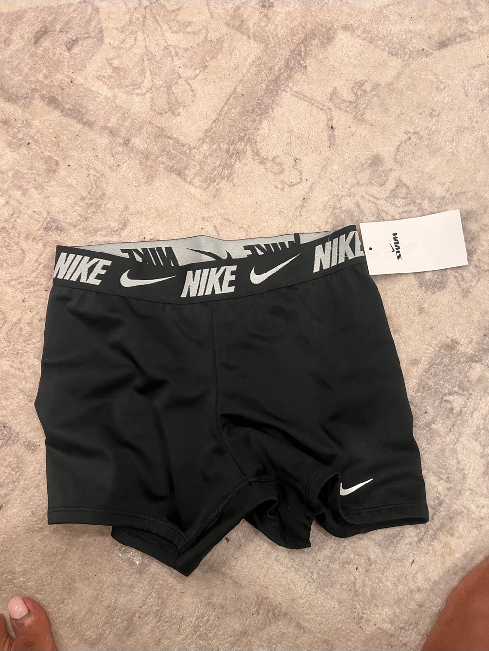 Nike Black swim shirts or workout shorts